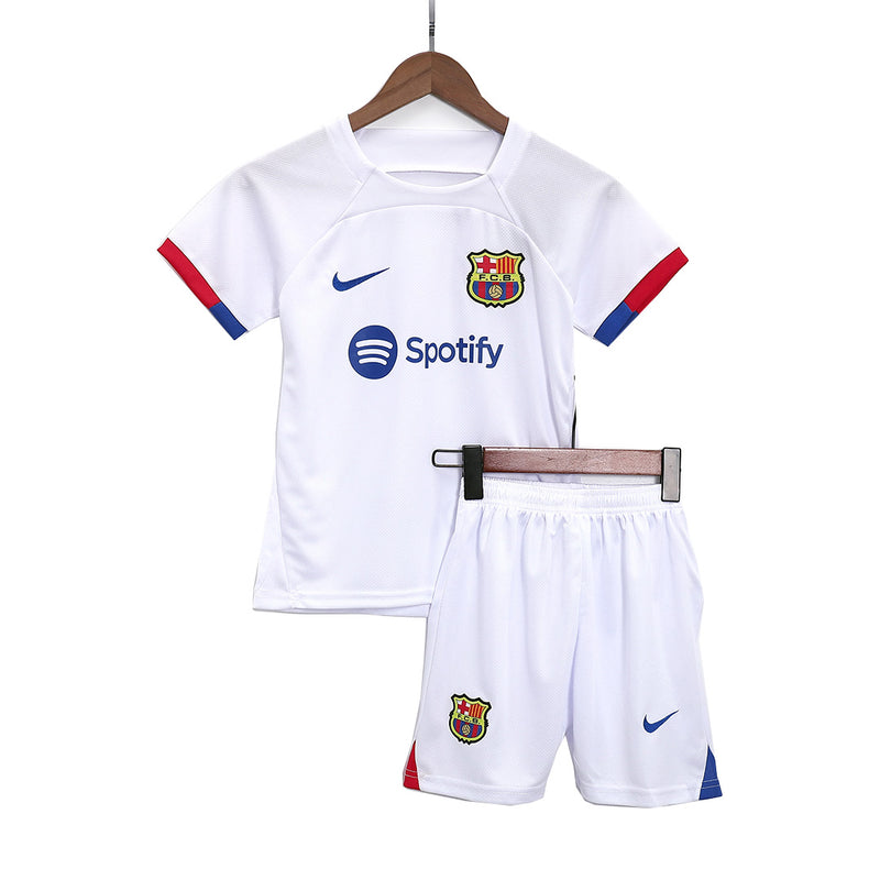 Kit Infantil Barcelona Away 2023/2024