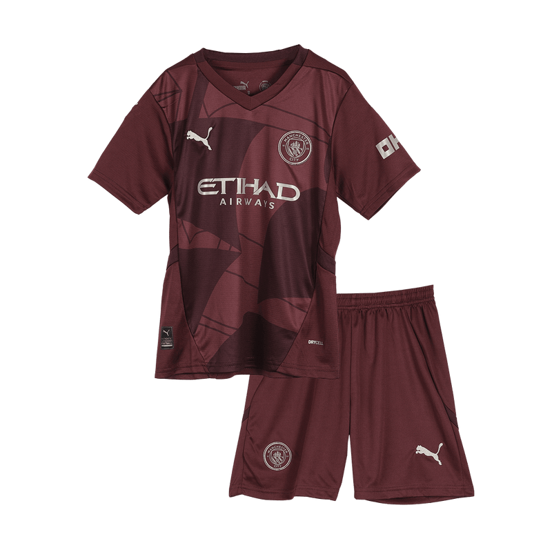 Kit Infantil Manchester City Third 2024/2025