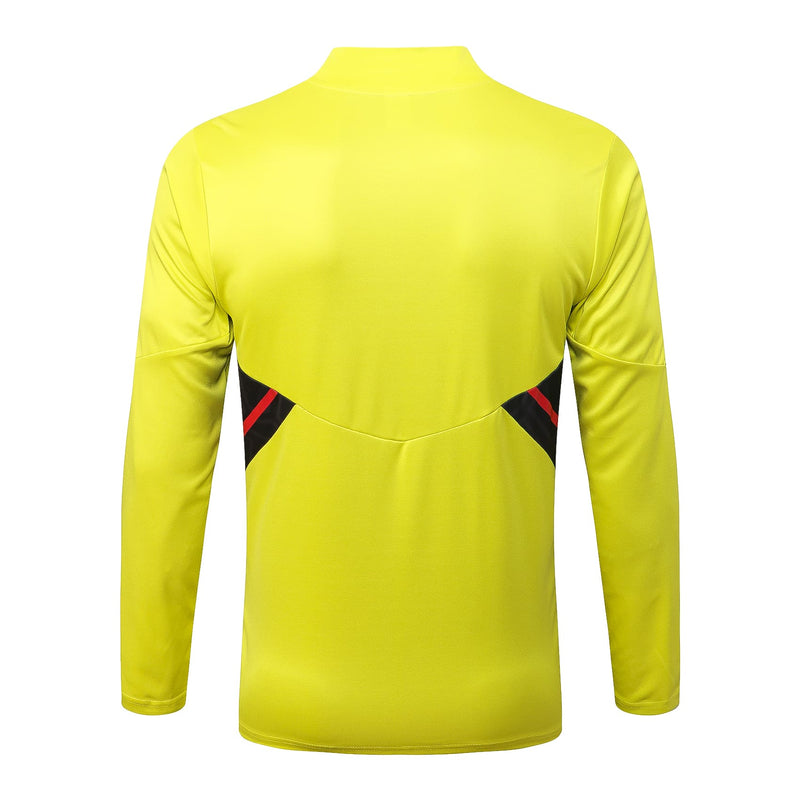 Conjunto de Frio Flamengo 2022/23 Amarelo - Treino - Pokas Store