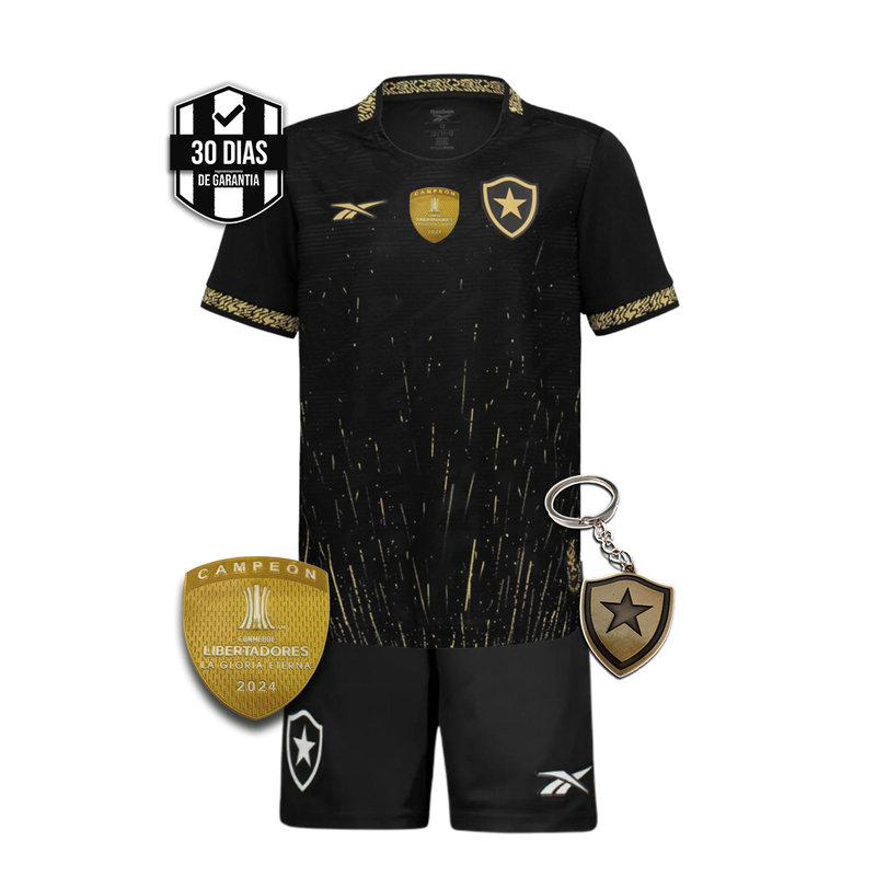 Kit Infantil Botafogo Away 2024/2025 LIBERTADORES