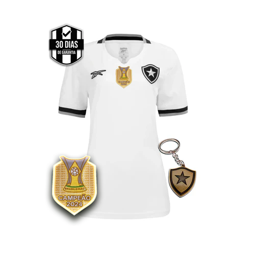 Camisa Botafogo Third Feminina 2024/2025 Brasileirão