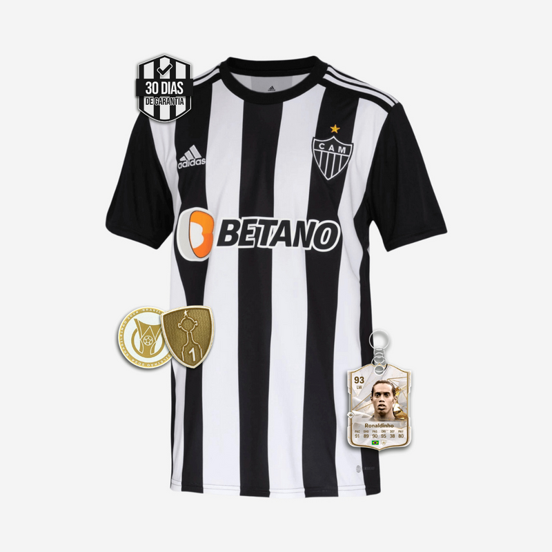 Camisa Atlético Mineiro Home 22/23 +5 PRESENTES🎁