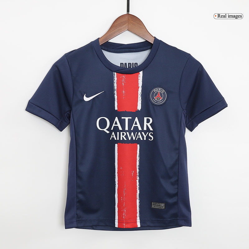 Kit Infantil Paris Saint Germain Home 2024/2025