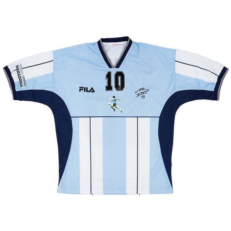 Camiseta Retro Argentina Maradona 2001