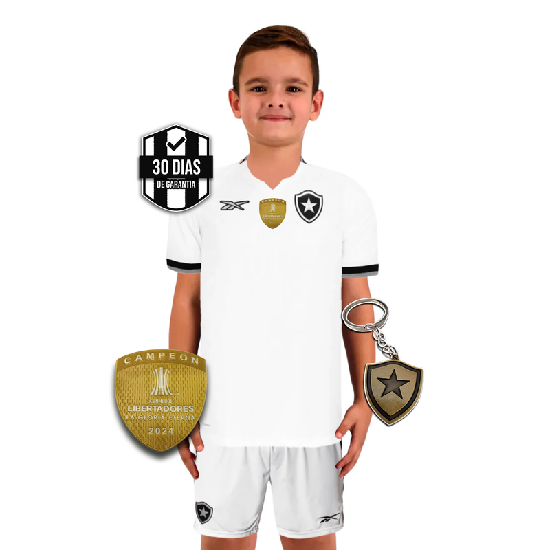 Kit Infantil Botafogo Third 2024/2025 LIBERTADORES