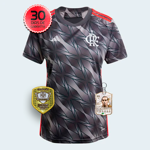 Camisa Flamengo Third Feminina 2024/2025