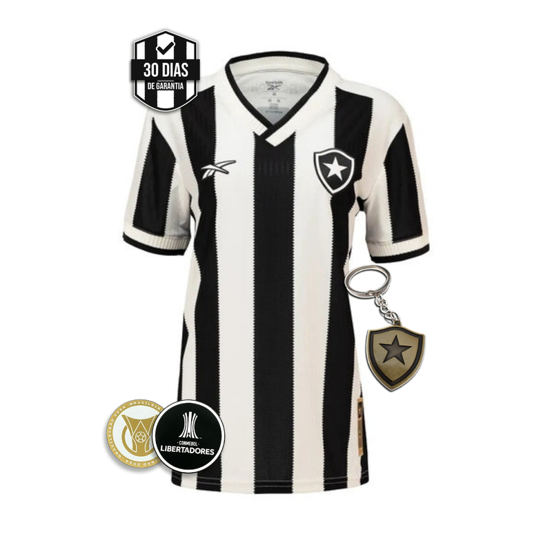 Camisa Botafogo Home Feminina 2024/2025