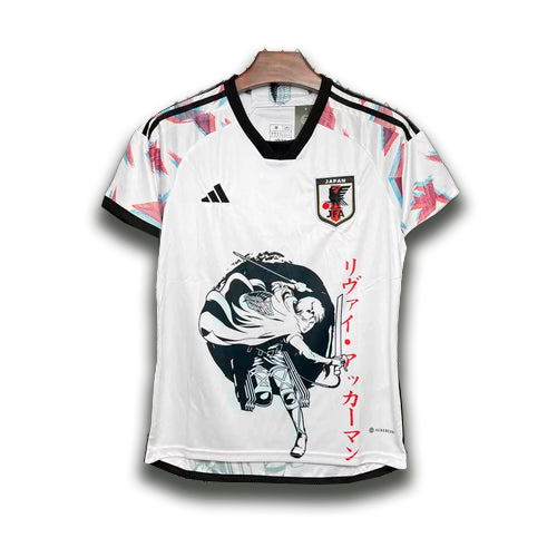 Camisa Japão 2022/23 - Edição Especial Levi Attack On Titan - Torcedor Masculino - Branca