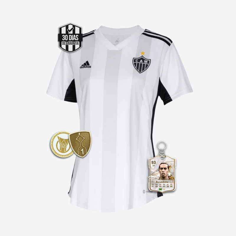 Camisa Feminina Atlético Mineiro Away 22/23 +5 PRESENTES🎁