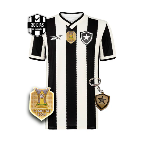 Camisa Botafogo Home 2024/2025 Brasileirão