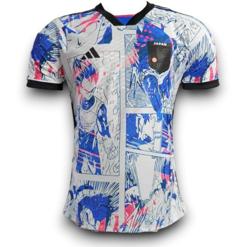 Camisa Japão Dragon Ball Z 2023 - Jogador Masculina - Branco