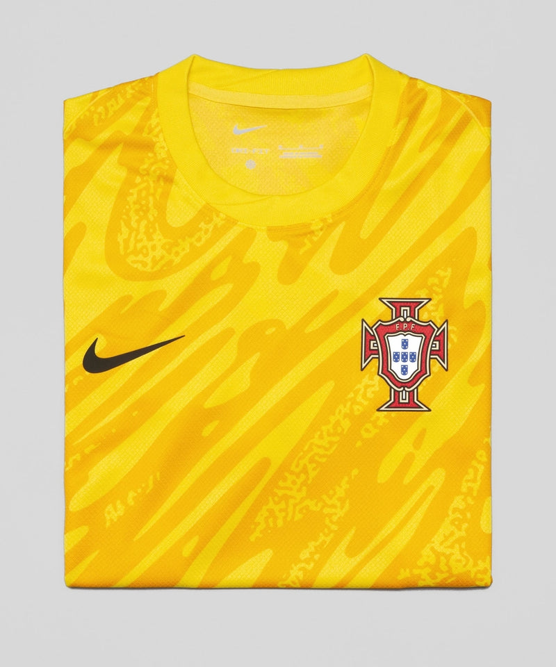 Camisola Seleção Portugal 2024/25 Goleiro Amarela - Eurocopa