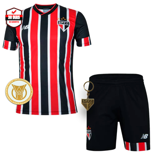 Kit Infantil São Paulo Away 2024/2025