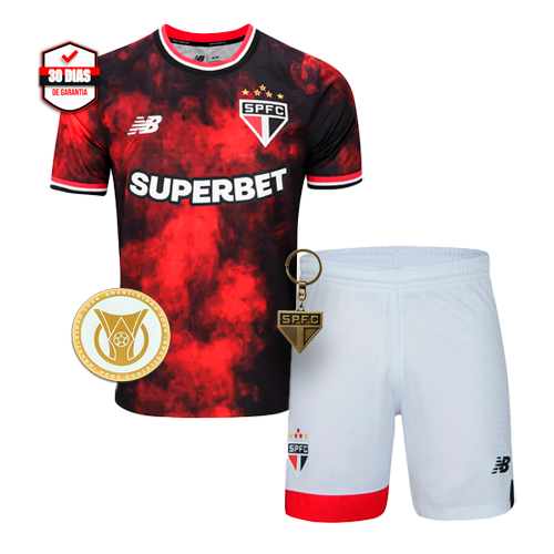 Kit Infantil São Paulo Third 2024/2025