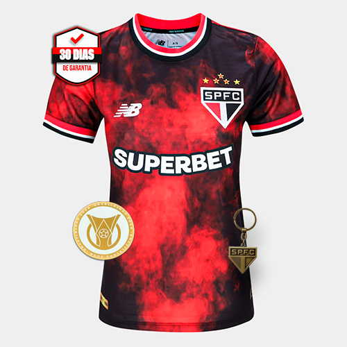 Camisa São Paulo Feminina Third 2024/2025