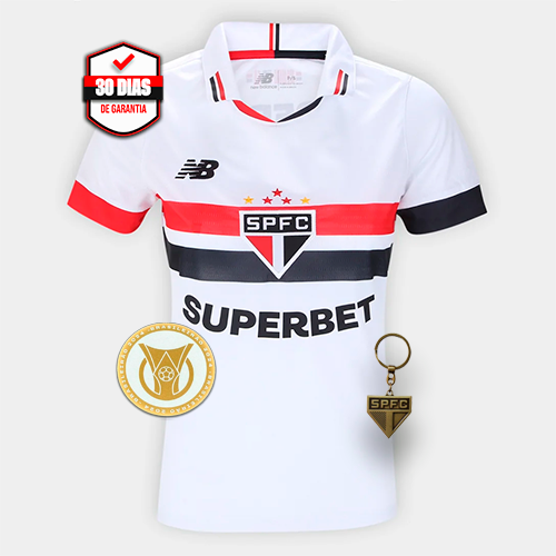 Camisa São Paulo Feminina 2024/2025