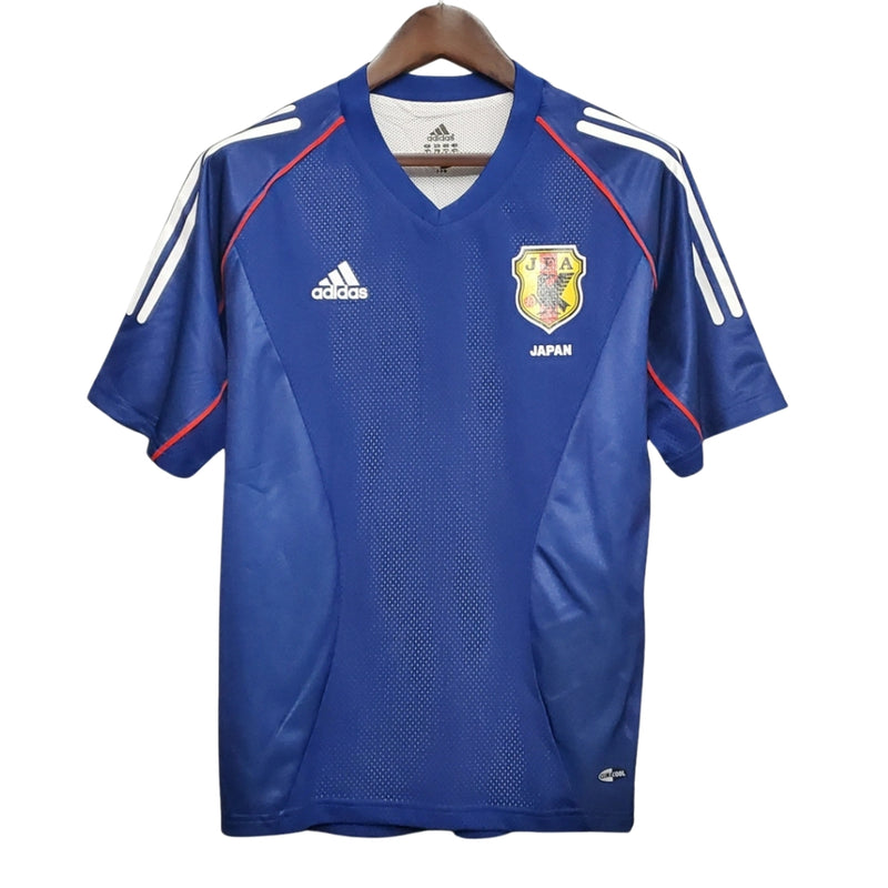 Camisa Japão - 2002 - Retrô Masculino - Azul