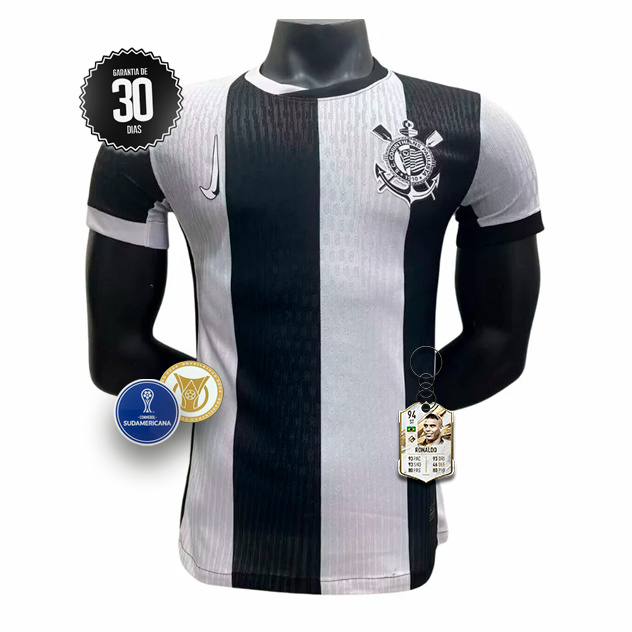 Camisa Corinthians Versão Jogador 2024/2025 Listrada - Lançamento