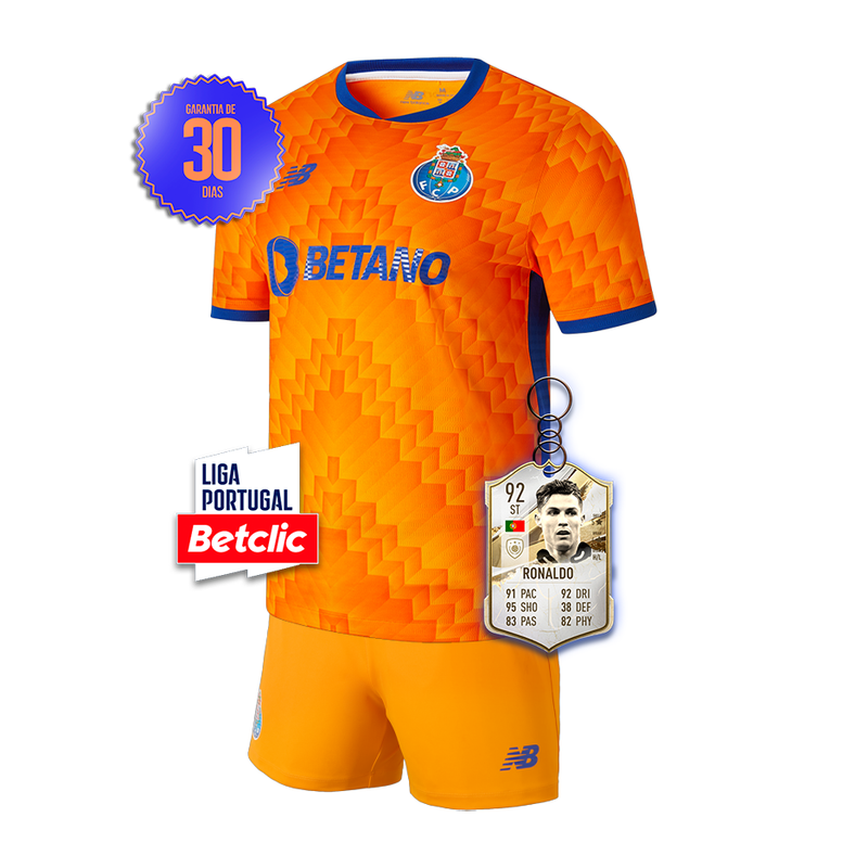 Kit Infantil FC Porto Away 2024/2025 + 5 PRENDAS HOJE! 🎁