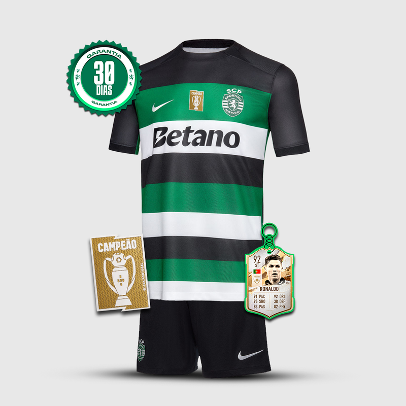 Conjunto infantil SCP 24/25 🦁💚 + 5 PRENDAS!