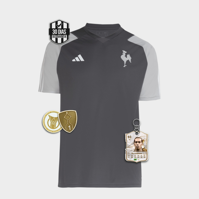 Camisa Atlético Mineiro Treino Comissão 24/25 +5 PRESENTES🎁