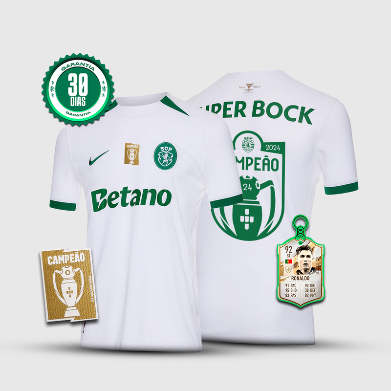 Camisola SCP Taça das taças 🏆 - Ed Especial Campeão Nacional 2024