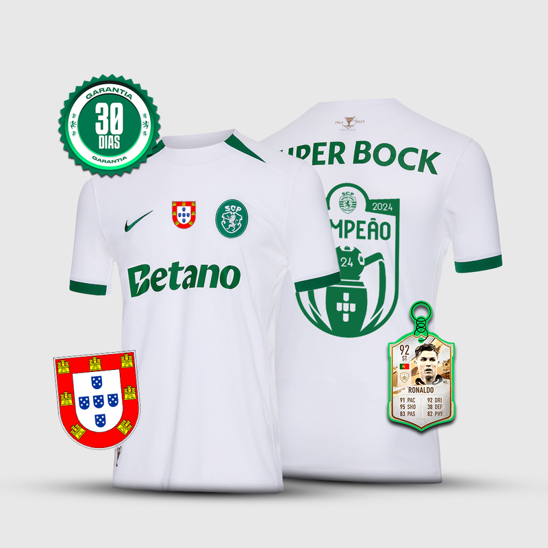 Camisola SCP Taça das taças 🏆 - Ed Especial Campeão Nacional 2024