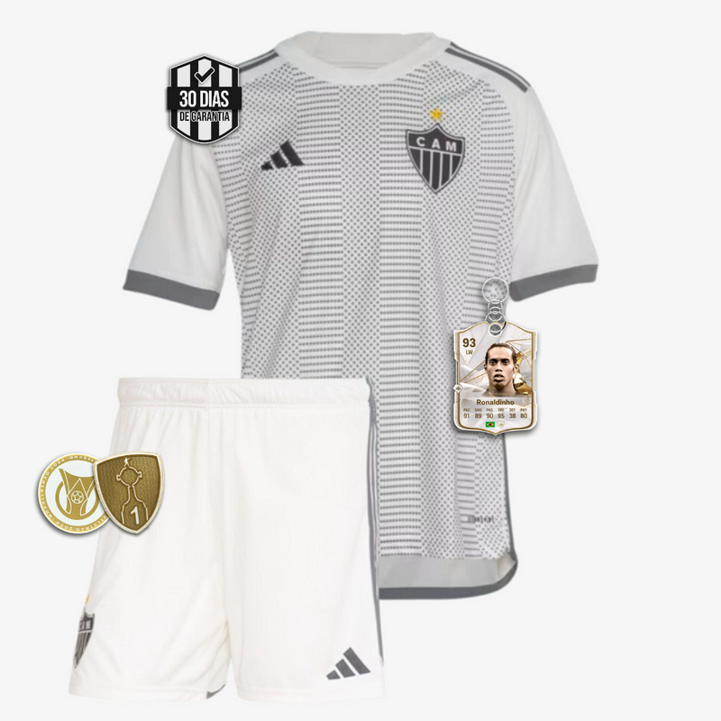 Conjunto Infantil Atlético Mineiro Away 24/25