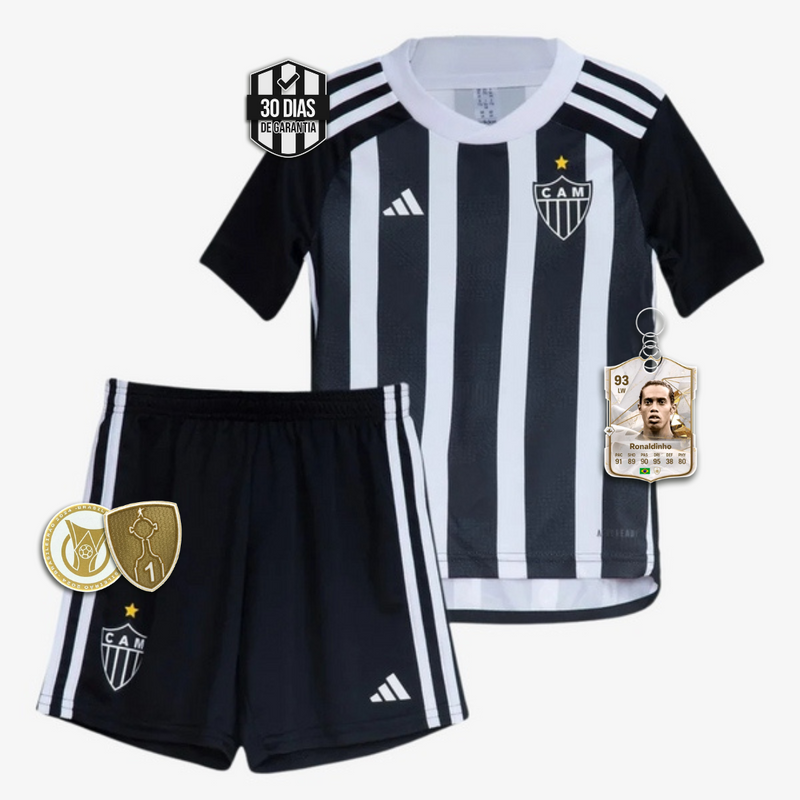 Conjunto Infantil Atlético Mineiro Home 24/25