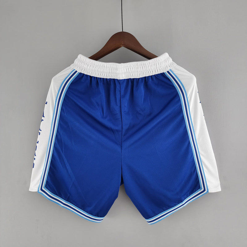 Shorts Los Angeles Lakers retro Blue White NBA - Pokas Store