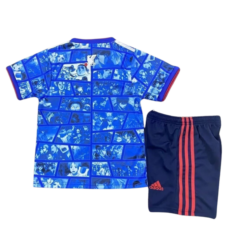 Kit Infantil Japão 2021 Edição Especial Animes - Azul