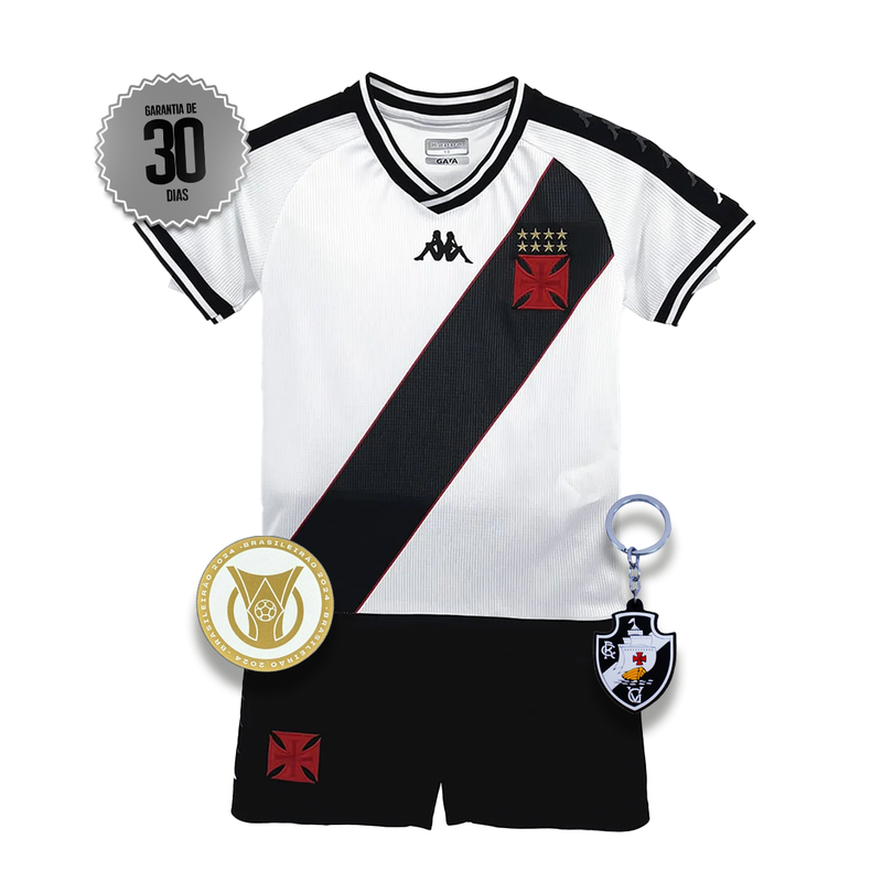 Kit Infantil Vasco II Away 2024/2025