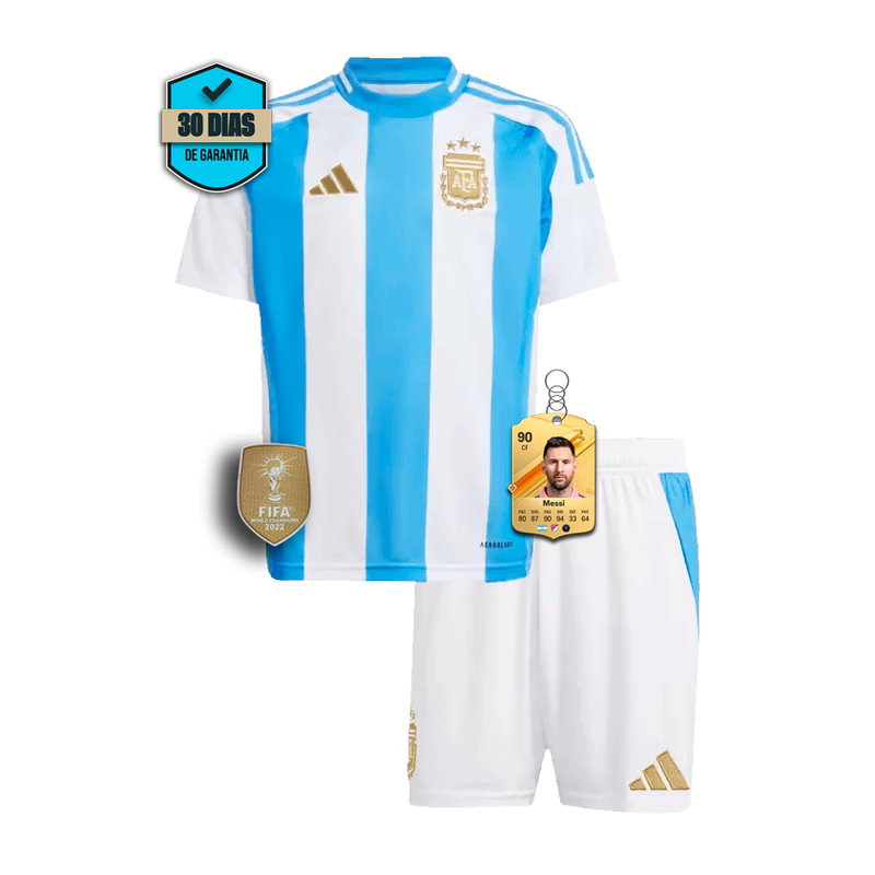 Conjunto Infantil Argentina 2024/2025 Home