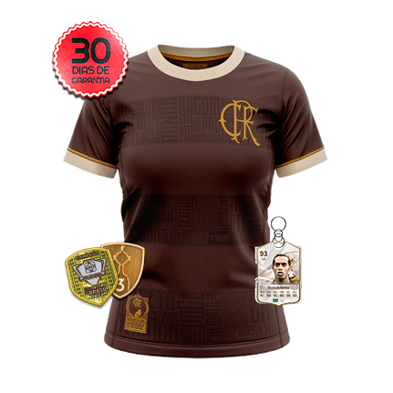 Camisa Flamengo Consciência Negra Feminina 2024/2025