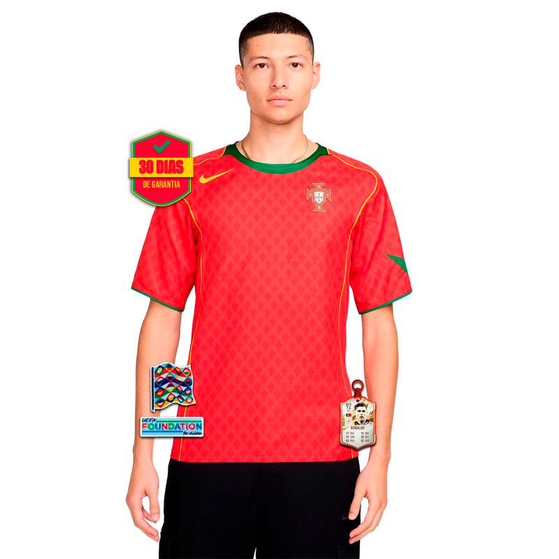 Camisola Seleção Portugal Edição Remake 2004