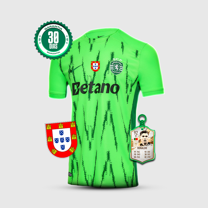 Camisola Sporting Verve away 2024/2025 + 5 PRENDAS HOJE! 🎁