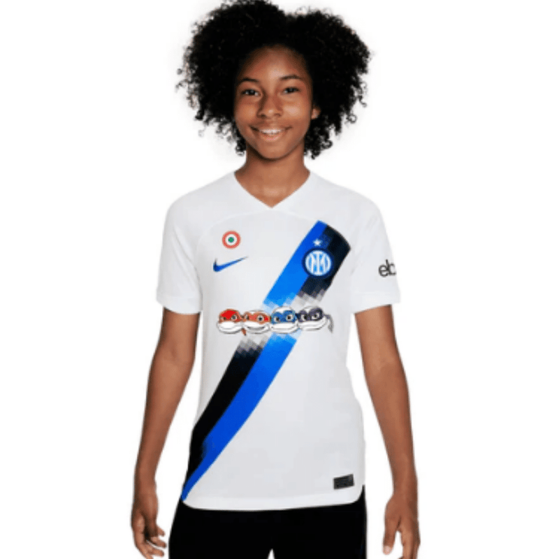 Conjunto Infantil Inter de Milão 2024/25 Away - Edição "Ninja Turtles"