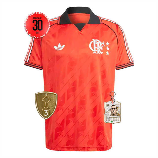 Camisa Flamengo 2024/2025 LIFESTYLER +5 PRESENTES🎁