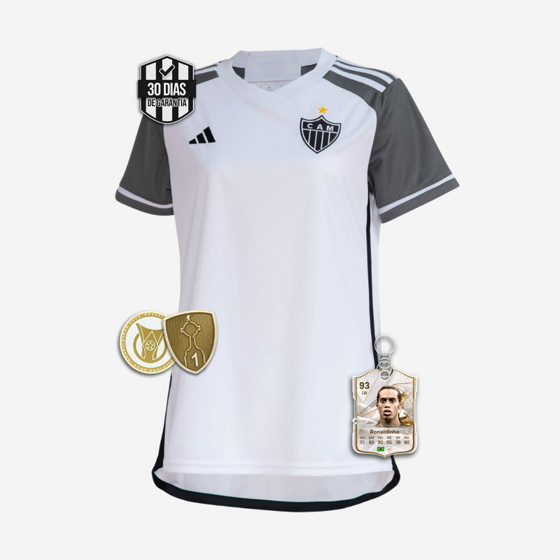 Camisa Feminina Atlético Mineiro Away 23/24 +5 PRESENTES🎁