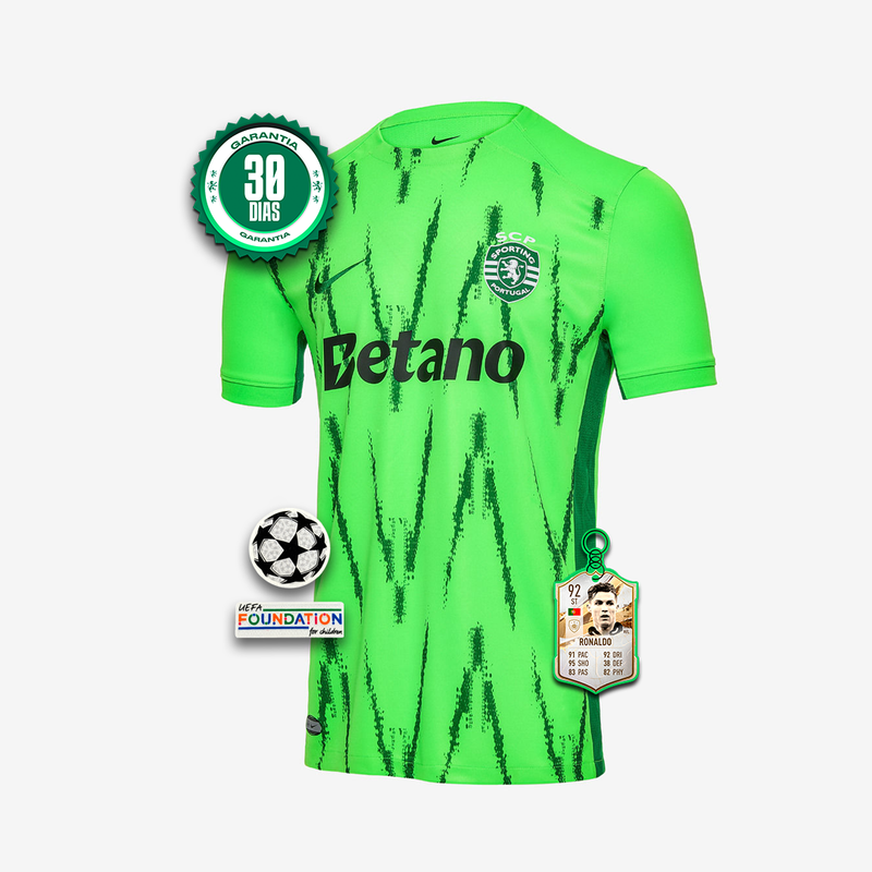 Camisola Sporting Verve away 2024/2025 + 5 PRENDAS HOJE! 🎁