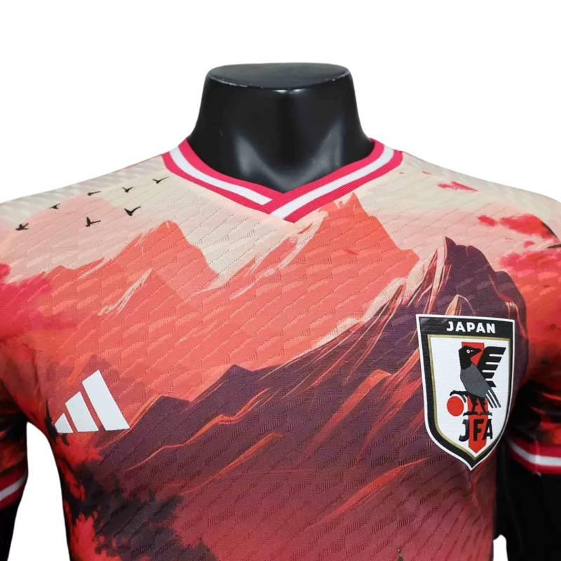 Camisa Japão 2024/25 Edição Especial - Jogador Masculina - Vermelha