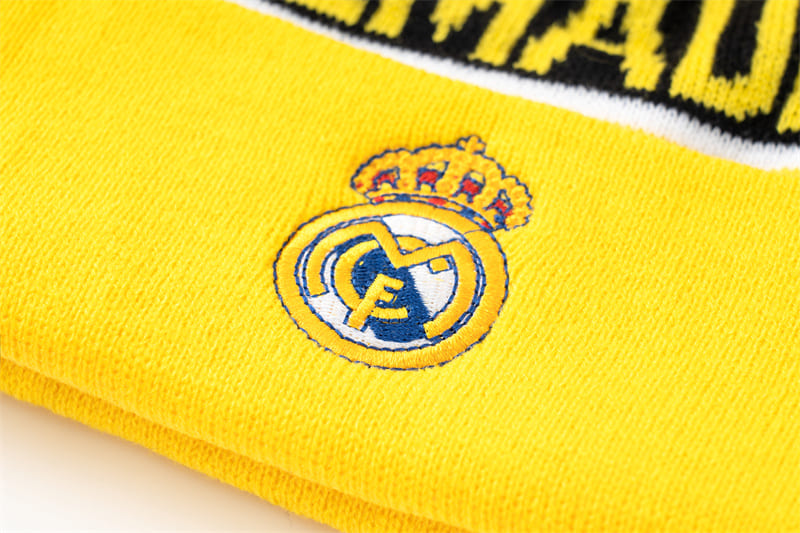 Gorro Amarelo Real Madrid