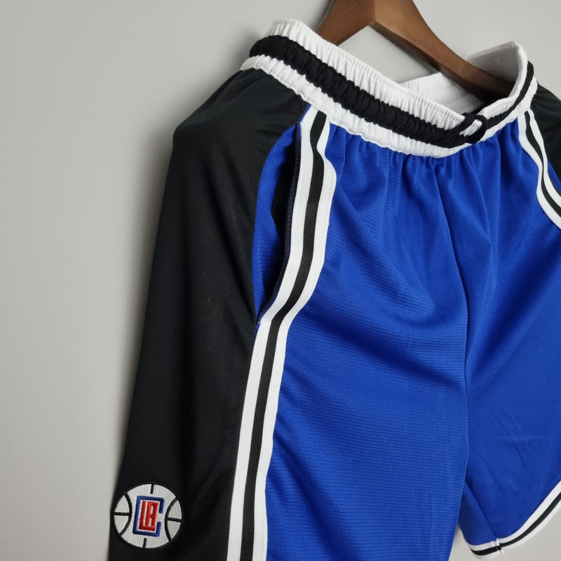 Shorts Los Angeles Clippers Blue Black NBA - Pokas Store