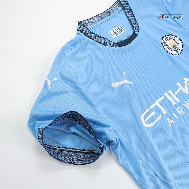 Camisa Manchester City Home 24/25 +5 PRESENTES🎁