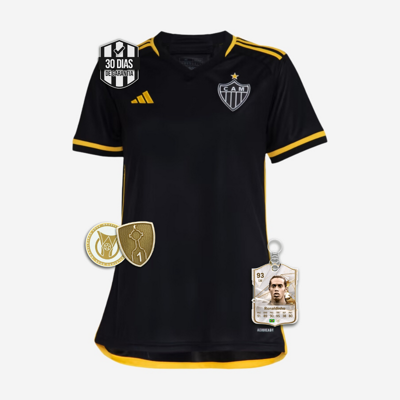 Camisa Feminina Atlético Mineiro Third 23/24 +5 PRESENTES🎁