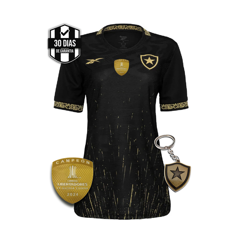 Camisa Botafogo Away Feminina 2024/2025 LIBERTADORES