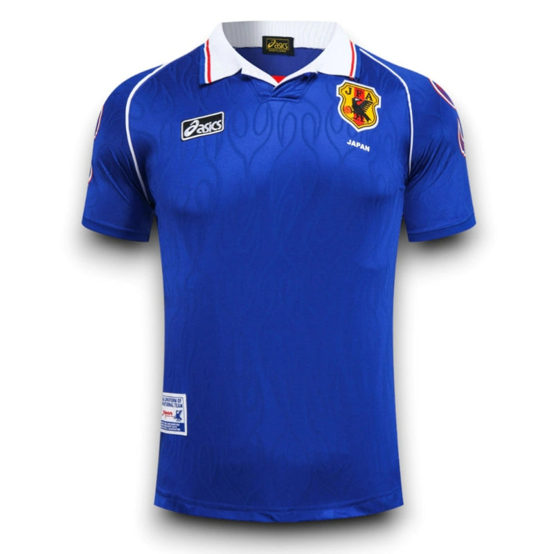 Camisa Japão - 1998 - Retrô Masculino - Azul