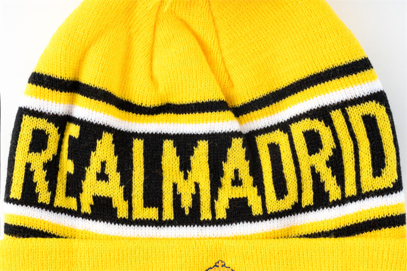 Gorro Amarelo Real Madrid