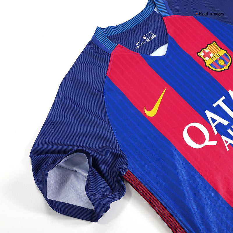 Camisa Barcelona Retro Home Neymar JR 2016/2017