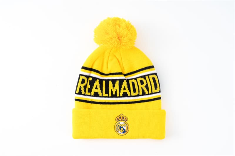 Gorro Amarelo Real Madrid